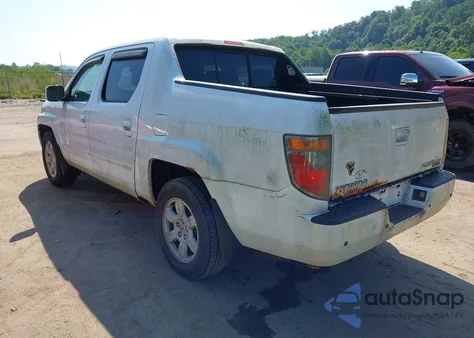 2007 Honda Ridgeline Rts z USA, uszkodzony, nr VIN 2HJYK16497H516579